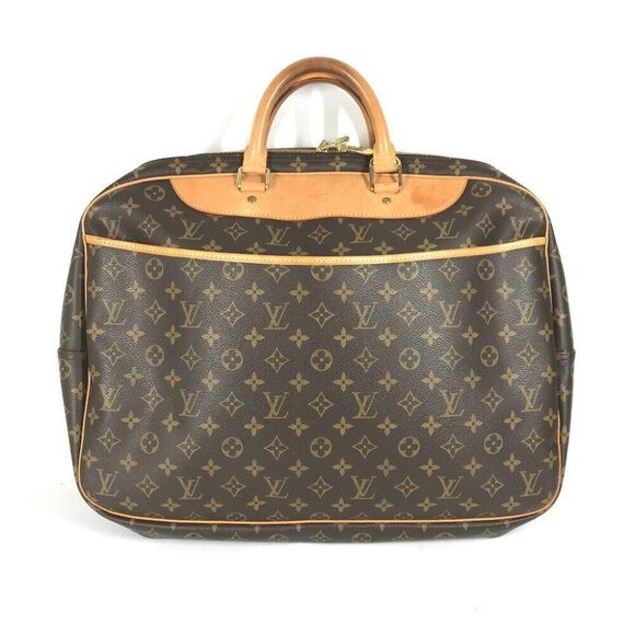 LOUIS VUITTON Monogram Alize 24 Vent-Quatre 2WAY bag Duffle Bag - Picture 1 of 16